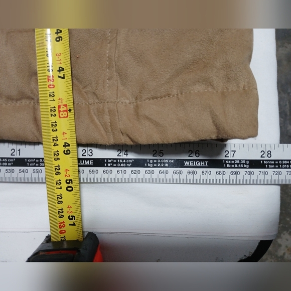 L.L. Bean Ladies Goose Down Long Double Zip Puffer With Sherpa Collar. Size XL - Picture 3 of 10